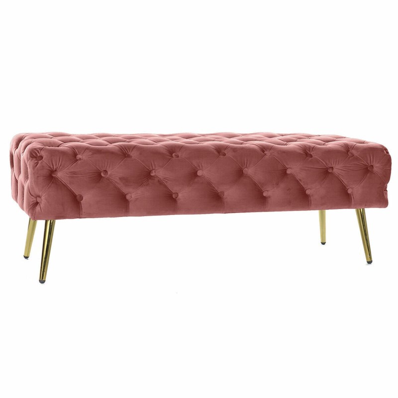 Coffre de Rangement DKD Home Decor Rose Doré (120 x 45 x 40 cm) - Acheter à 166,91 € seulement chez Collector's Boutique