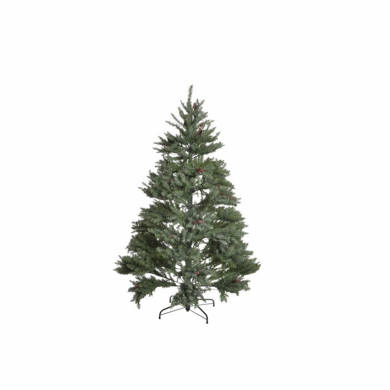 Sapin de Noël DKD Home Decor PVC Métal LED Enneigé (110 x 110 x 150 cm) - Acheter à 176,60 € seulement chez Collector's Boutique