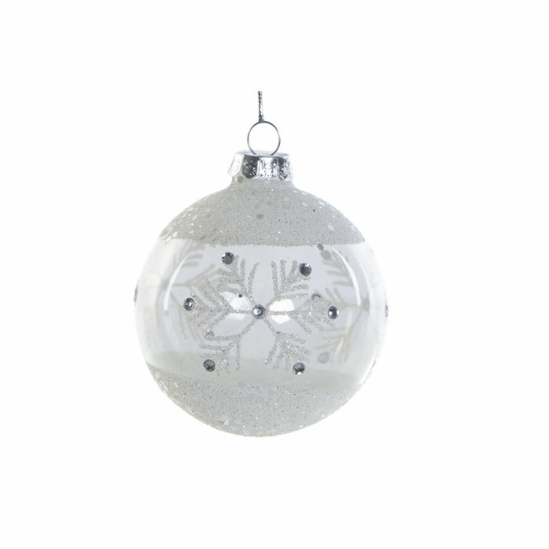 Boule de Noël DKD Home Decor Verre (8 x 8 x 8 cm) - Acheter à 1,14 € seulement chez Collector's Boutique