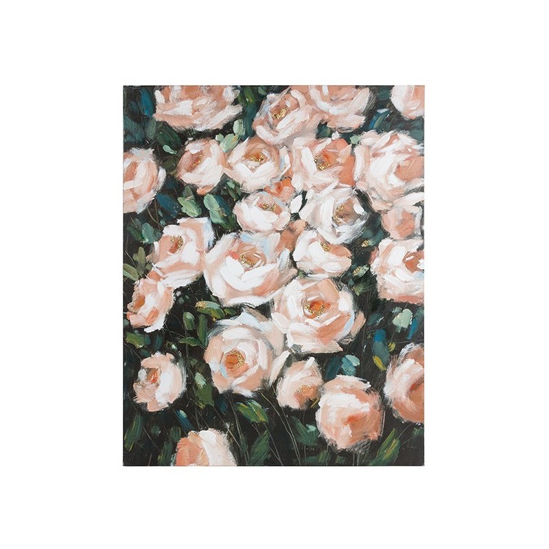 Cadre Huile Roses Bois de pin (80 X 4 x 100 cm) - Acheter à 55,57 € seulement chez Collector's Boutique