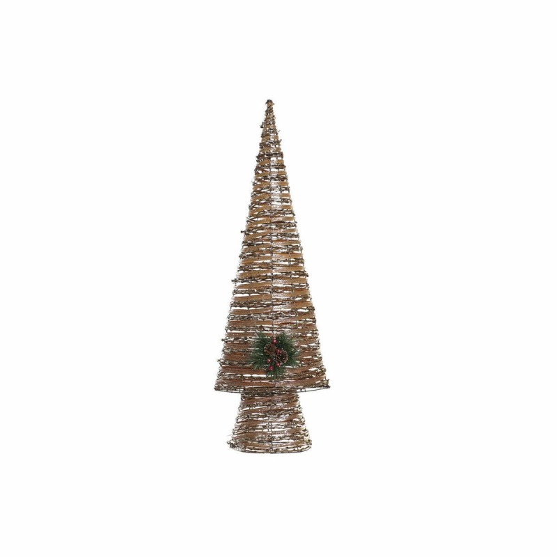 Sapin de Noël DKD Home Decor Rotin LED (32 x 18 x 100 cm) - Acheter à 39,96 € seulement chez Collector's Boutique