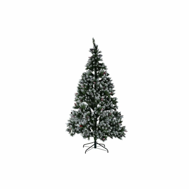 Sapin de Noël DKD Home Decor PVC LED Enneigé (100 x 100 x 150 cm) - Acheter à 91,57 € seulement chez Collector's Boutique