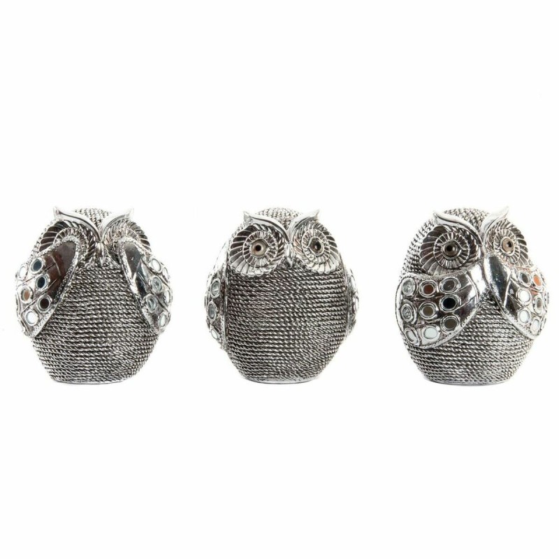 Figurine Décorative DKD Home Decor Hibou Résine (12 x 11 x 14 cm) (3 pcs) - Acheter à 39,70 € seulement chez Collector's Boutiqu