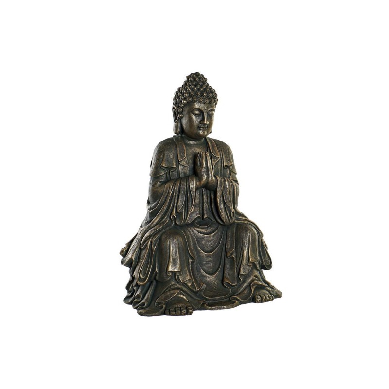 Figurine Décorative DKD Home Decor Fibre de Verre Buda Finition vieillie (47.7 x 33 x 68 cm) - Acheter à 77,88 € seulement chez 