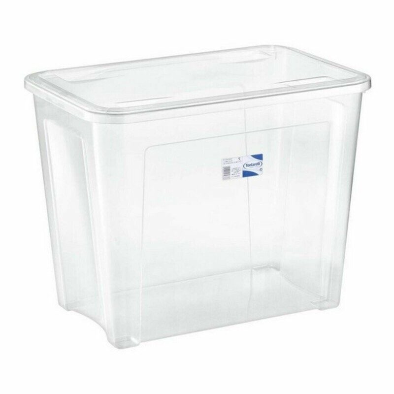 Boîte de rangement avec couvercle Combi Tontarelli 67 L Transparent (59 X 39 x 46 cm) - Acheter à 18,73 € seulement chez Collect