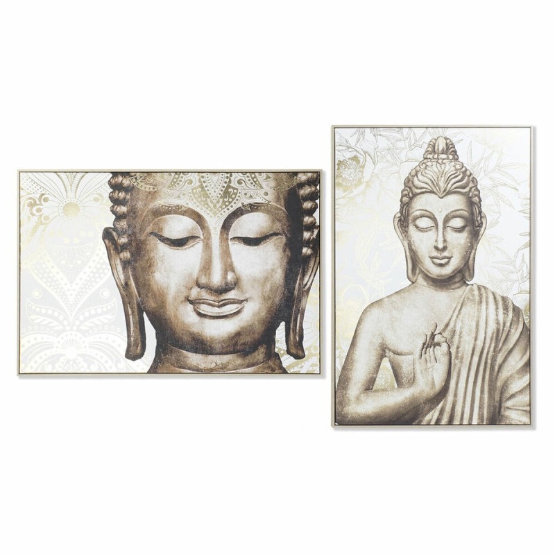 Cadre DKD Home Decor Buda Oriental (83 x 4,5 x 122,5 cm) (2 Unités) - Acheter à 115,38 € seulement chez Collector's Boutique