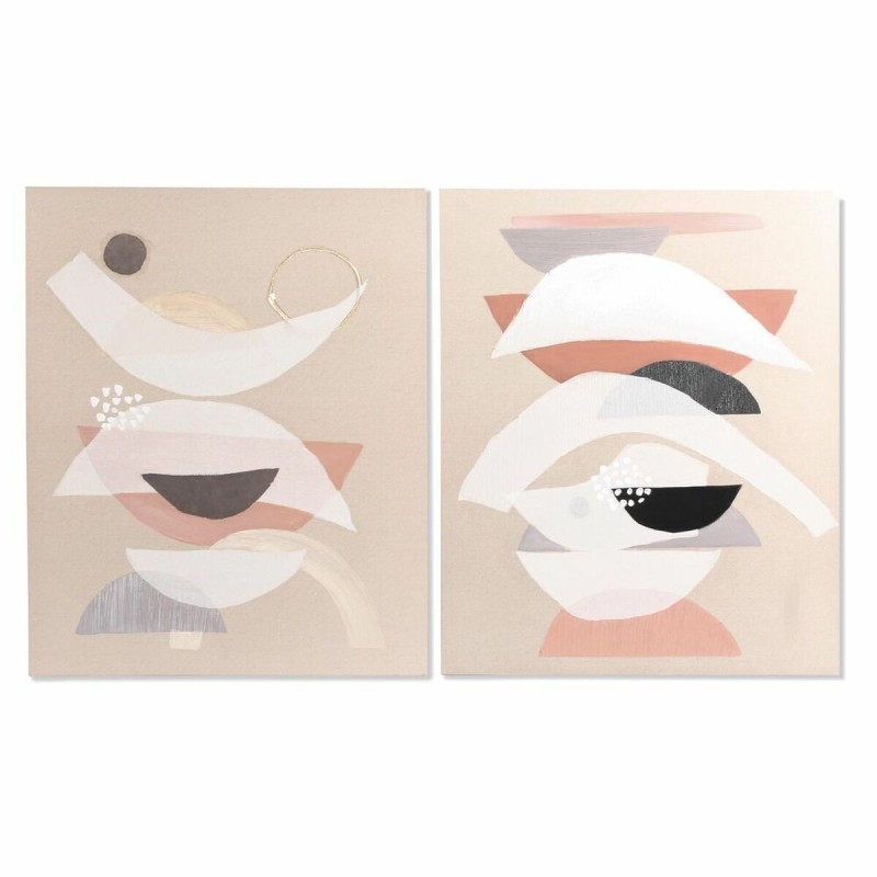 Cadre DKD Home Decor Abstrait Moderne (75,5 x 3,7 x 100 cm) (2 Unités) - Acheter à 119,84 € seulement chez Collector's Boutique