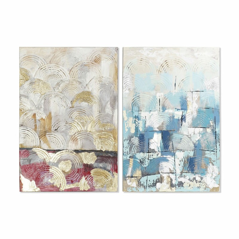 Cadre DKD Home Decor Abstrait (80 x 3,5 x 120 cm) (2 Unités) - Acheter à 115,30 € seulement chez Collector's Boutique