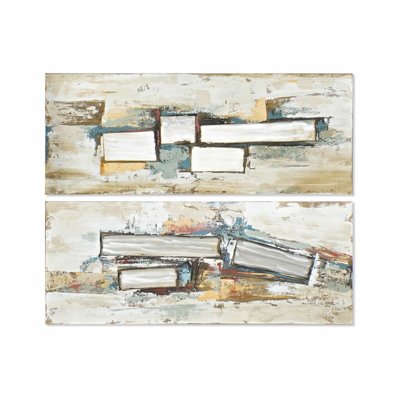 Cadre DKD Home Decor Abstrait (150 x 3 x 60 cm) (2 Unités) - Acheter à 106,03 € seulement chez Collector's Boutique