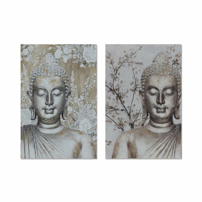 Cadre DKD Home Decor Buda Oriental (80 x 2,8 x 120 cm) (2 Unités) - Acheter à 63,60 € seulement chez Collector's Boutique