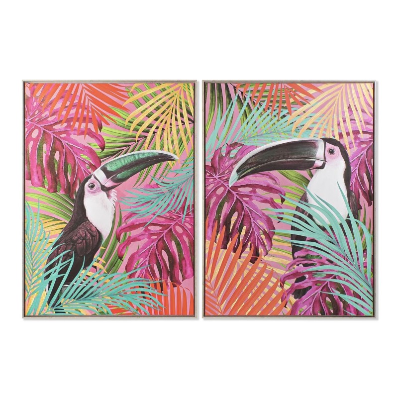 Cadre DKD Home Decor Tropical (103,5 x 4,5 x 144 cm) (2 Unités) - Acheter à 177,26 € seulement chez Collector's Boutique