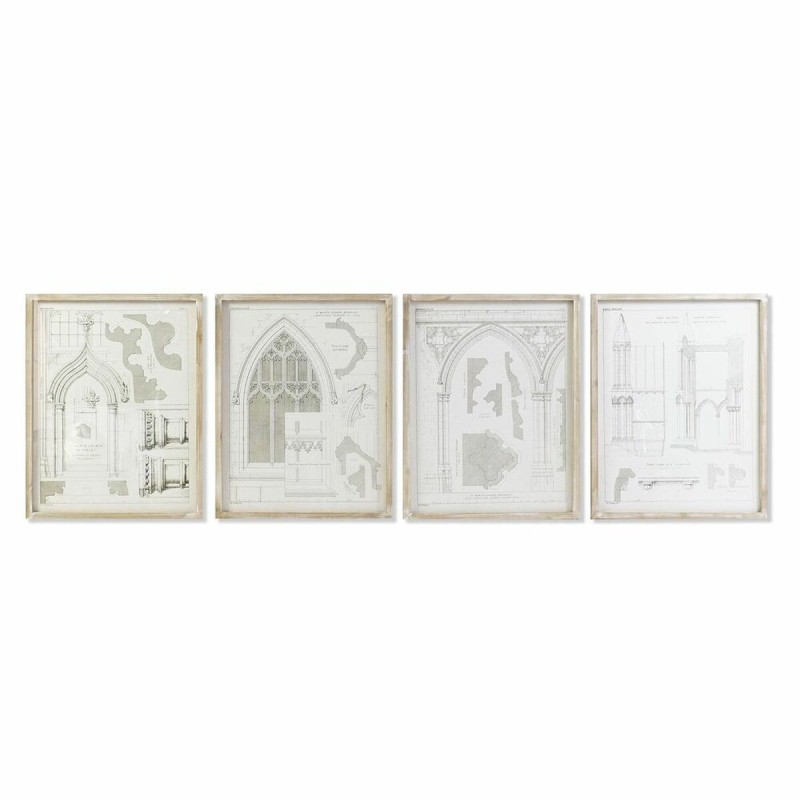 Cadre DKD Home Decor (50 x 2 x 65 cm) (4 Unités) - Acheter à 144,54 € seulement chez Collector's Boutique