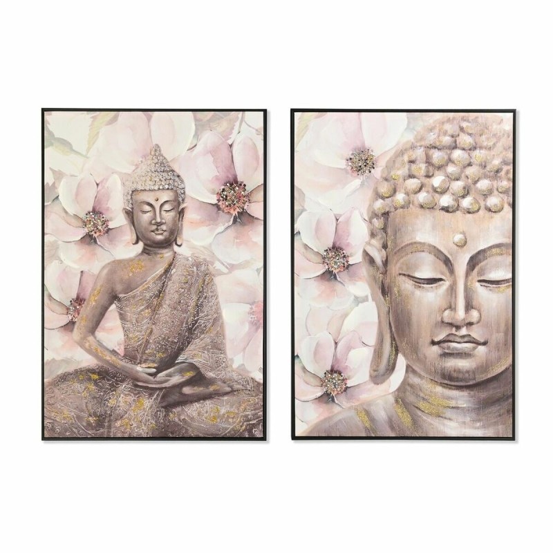 Cadre DKD Home Decor Buda Oriental (62 x 4,5 x 92 cm) (2 Unités) - Acheter à 63,89 € seulement chez Collector's Boutique