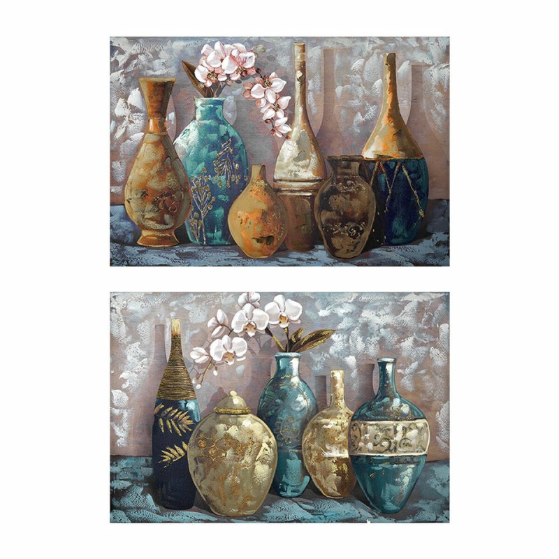 Cadre DKD Home Decor Vase (120 x 3 x 80 cm) (2 Unités) - Acheter à 75,29 € seulement chez Collector's Boutique