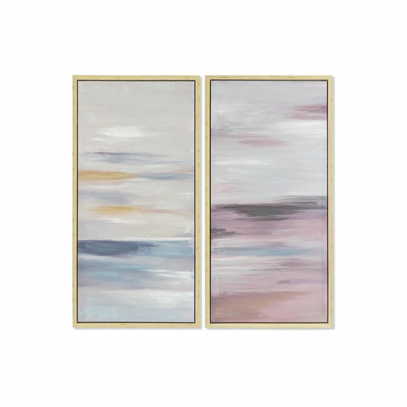 Cadre DKD Home Decor Abstrait Moderne (50 x 4 x 100 cm) (2 Unités) - Acheter à 89,17 € seulement chez Collector's Boutique