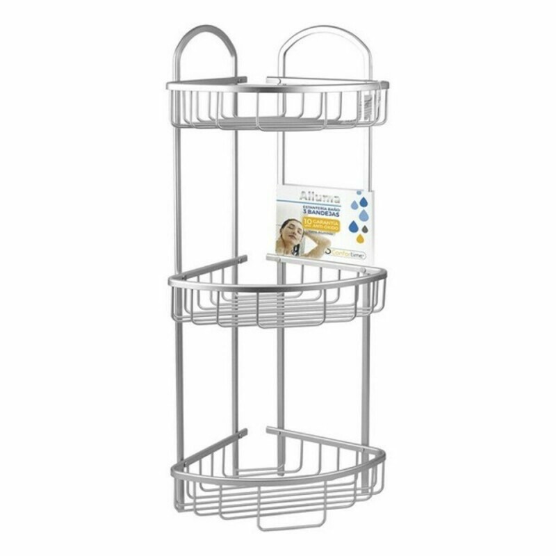 Etagère de salle de bains Confortime Alluma 3 Etagères Métal (23 X 23 x 67,5 cm) - Acheter à 27,47 € seulement chez Collector's 