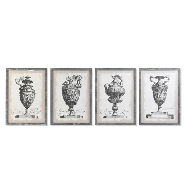 Cadre DKD Home Decor Vase (50 x 2 x 70 cm) (4 Unités) - Acheter à 153,59 € seulement chez Collector's Boutique