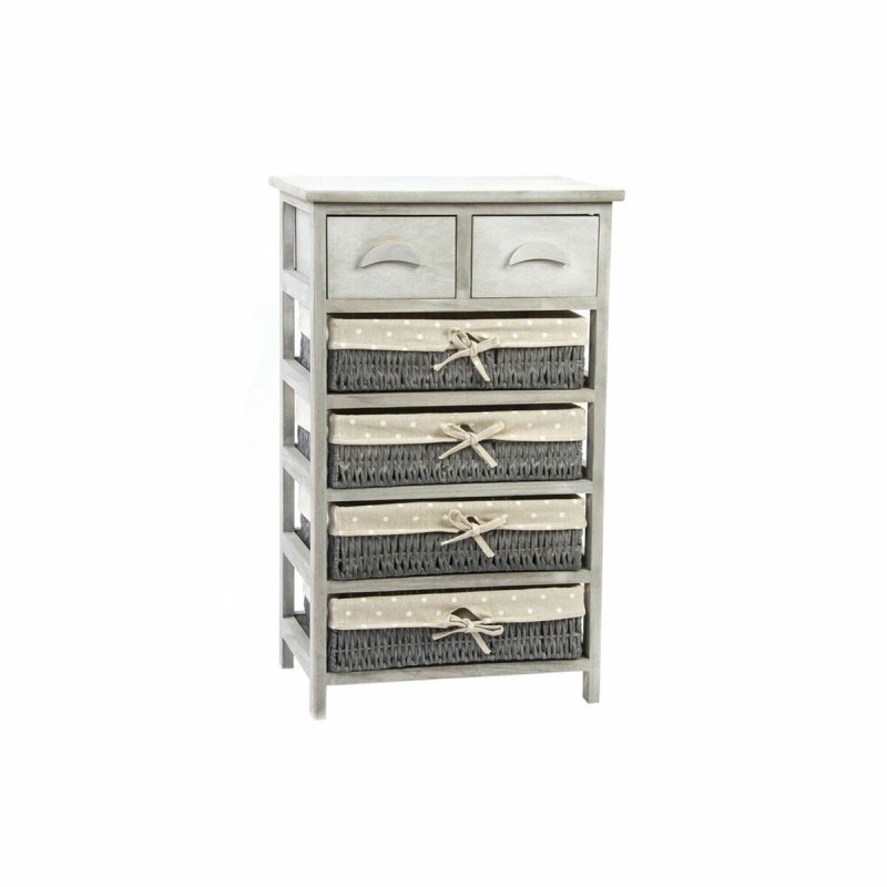 Caisson à Tiroirs DKD Home Decor Gris Beige Bois (42 x 30 x 72 cm) - Acheter à 83,80 € seulement chez Collector's Boutique