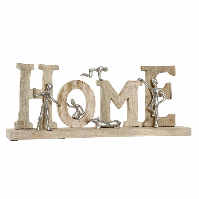 Figurine Décorative DKD Home Decor Argenté Aluminium Chien (59 x 8 x 24 cm) - Acheter à 51,74 € seulement chez Collector's Bouti