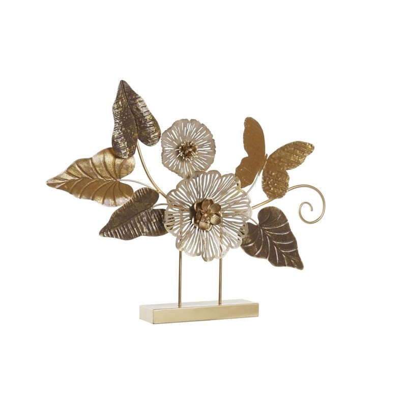 Figurine Décorative DKD Home Decor Doré Métal Terre cuite (66 x 9 x 51,4 cm) - Acheter à 41,04 € seulement chez Collector's Bout