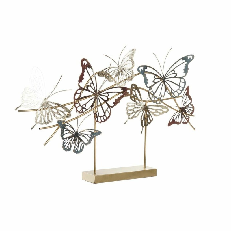 Figurine Décorative DKD Home Decor Doré Métal Multicouleur (87 x 9 x 53 cm) - Acheter à 51,20 € seulement chez Collector's Bouti