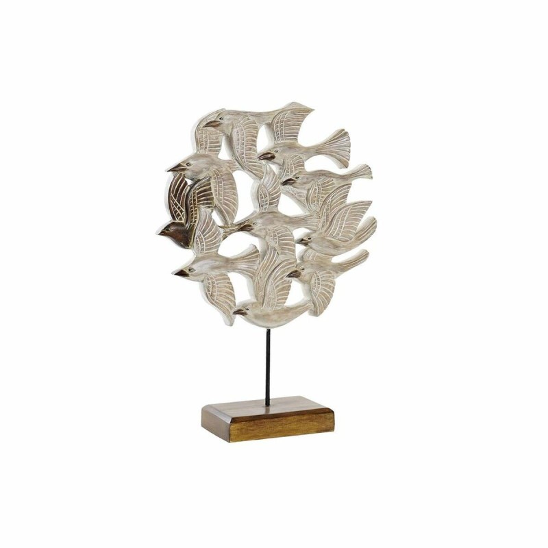 Figurine Décorative DKD Home Decor Beige Fer Oiseaux (38 x 11,5 x 54 cm) - Acheter à 55,20 € seulement chez Collector's Boutique