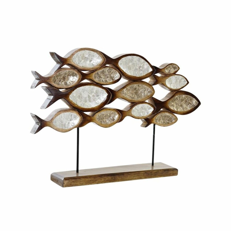 Figurine Décorative DKD Home Decor Doré Fer Spirales (66 x 11 x 45 cm) - Acheter à 67,26 € seulement chez Collector's Boutique