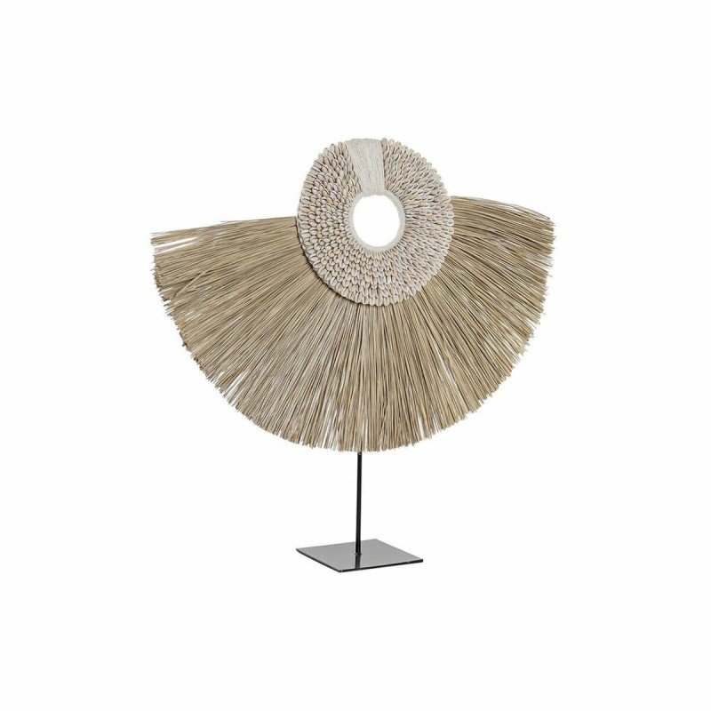 Figurine Décorative DKD Home Decor Naturel Noir Fer Jute Ethnique (55 x 12 x 53 cm) - Acheter à 81,35 € seulement chez Collector