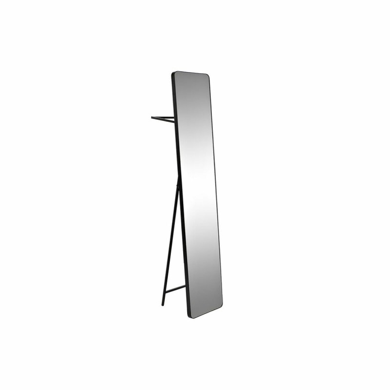 Miroir mural DKD Home Decor Miroir Noir Acier (30 x 36 x 150 cm) - Acheter à 114,37 € seulement chez Collector's Boutique