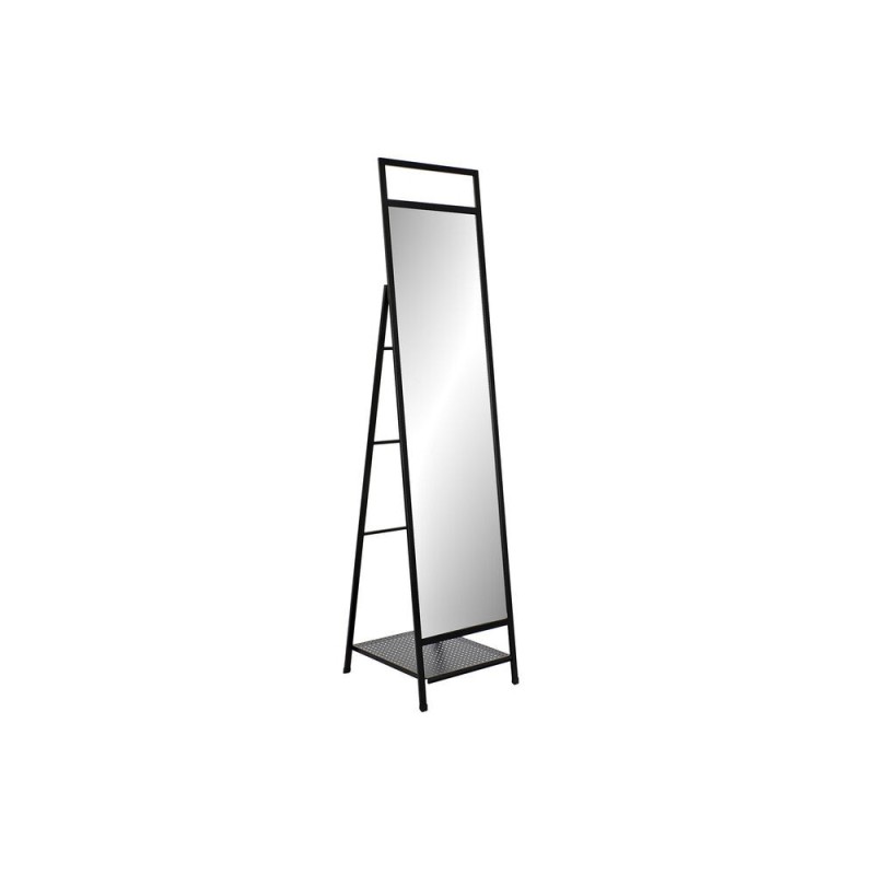 Miroir sur pied DKD Home Decor 39 x 40 x 160 cm Miroir Noir Métal Loft - Acheter à 86,22 € seulement chez Collector's Boutique