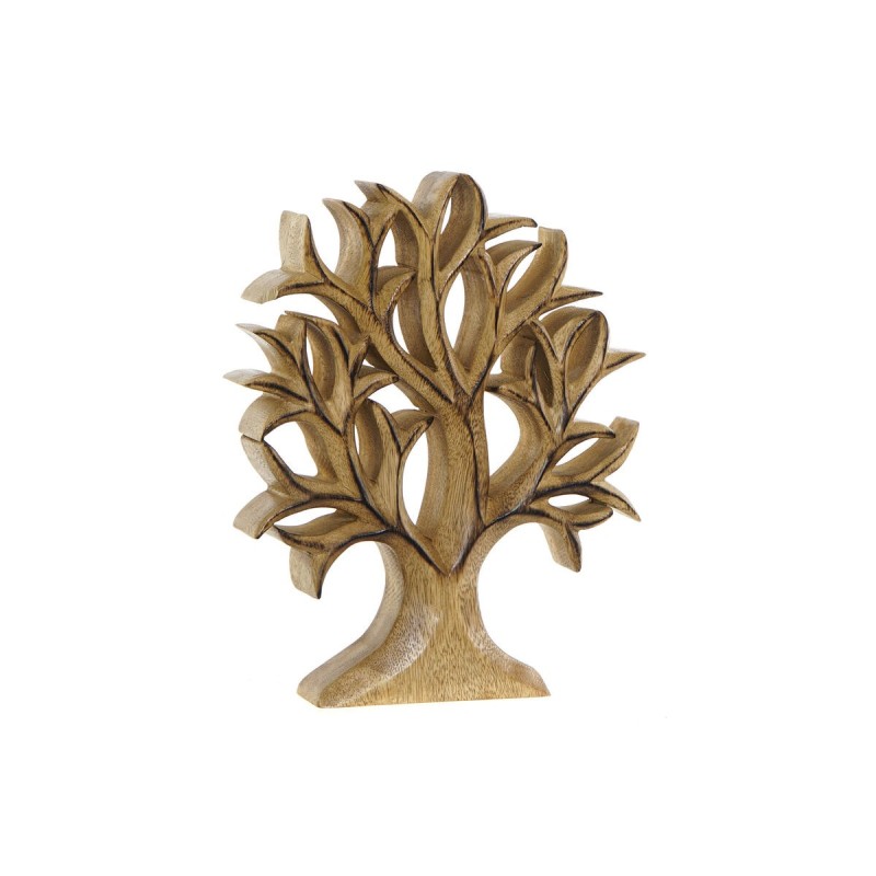 Figurine Décorative DKD Home Decor Bois d'acacia Aluminium (25 x 4 x 30 cm) (1) - Acheter à 30,97 € seulement chez Collector's B