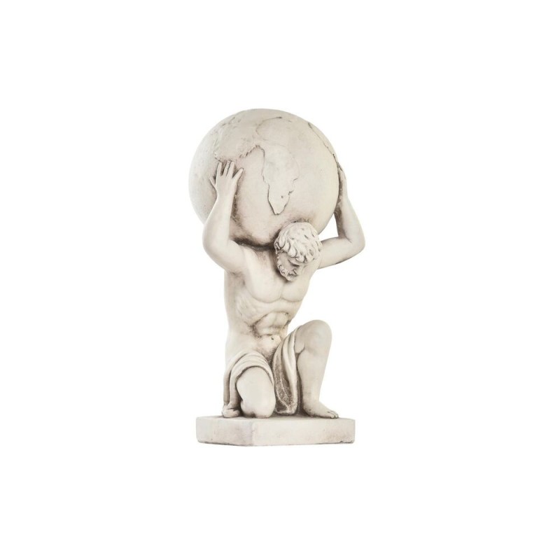 Figure décorative de jardin DKD Home Decor Atlas Blanc Magnésium (31 x 28 x 56 cm) - Acheter à 67,90 € seulement chez Collector'