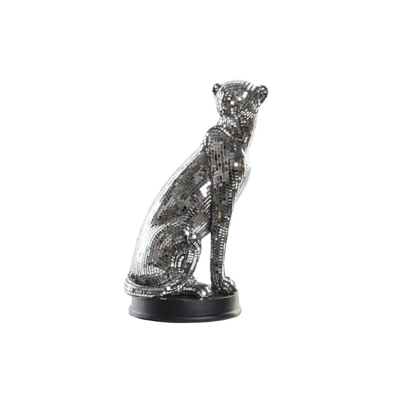 Figurine Décorative DKD Home Decor Argenté Léopard Résine (19,5 x 16 x 31,5 cm) - Acheter à 67,36 € seulement chez Collector's B