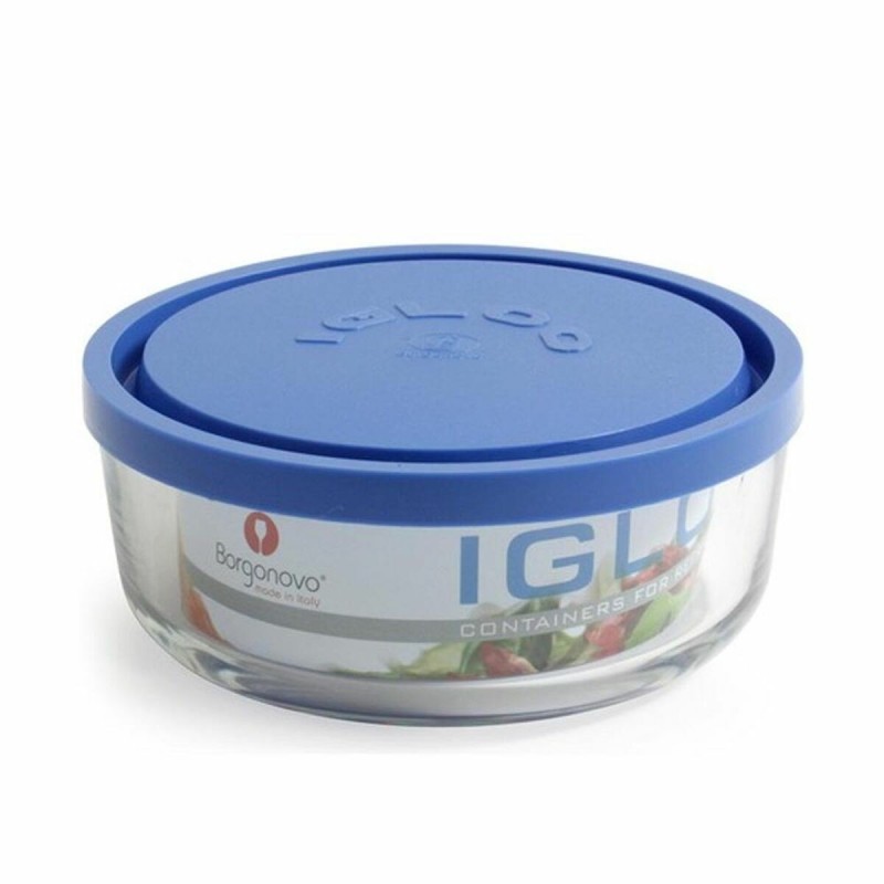 Bocal Borgonovo Igloo Bleu Avec couvercle (15 cm) - Acheter à 3,07 € seulement chez Collector's Boutique