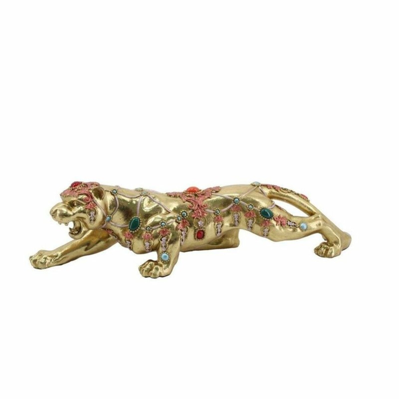 Figurine Décorative DKD Home Decor Résine Colonial Panthère (39 x 11 x 10 cm) - Acheter à 25,85 € seulement chez Collector's Bou