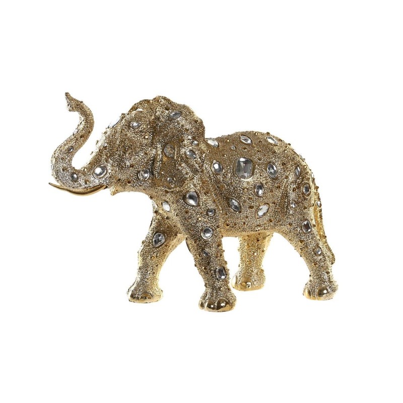 Figurine Décorative DKD Home Decor Eléphant Résine Moderne (36 x 14 x 26,5 cm) - Acheter à 50,22 € seulement chez Collector's Bo