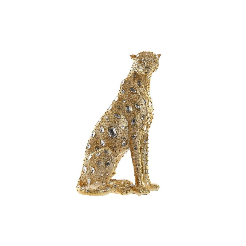 Figurine Décorative DKD Home Decor Léopard Résine Moderne (23,5 x 15 x 37 cm) - Acheter à 56,35 € seulement chez Collector's Bou