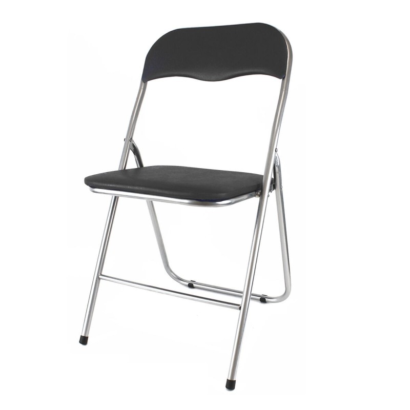 Chaise Rembourré Pliable Noire (44,5 x 44 x 79 cm) - Acheter à 12,74 € seulement chez Collector's Boutique