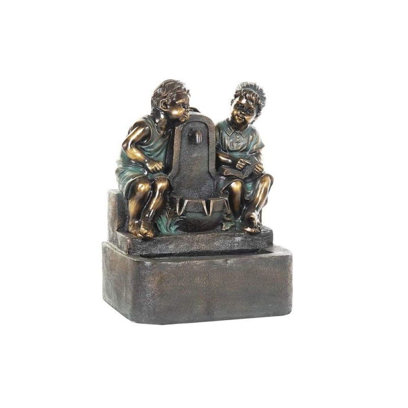 Fontaine de jardin DKD Home Decor Bronze Résine Enfants (47 cm) - Acheter à 171,40 € seulement chez Collector's Boutique