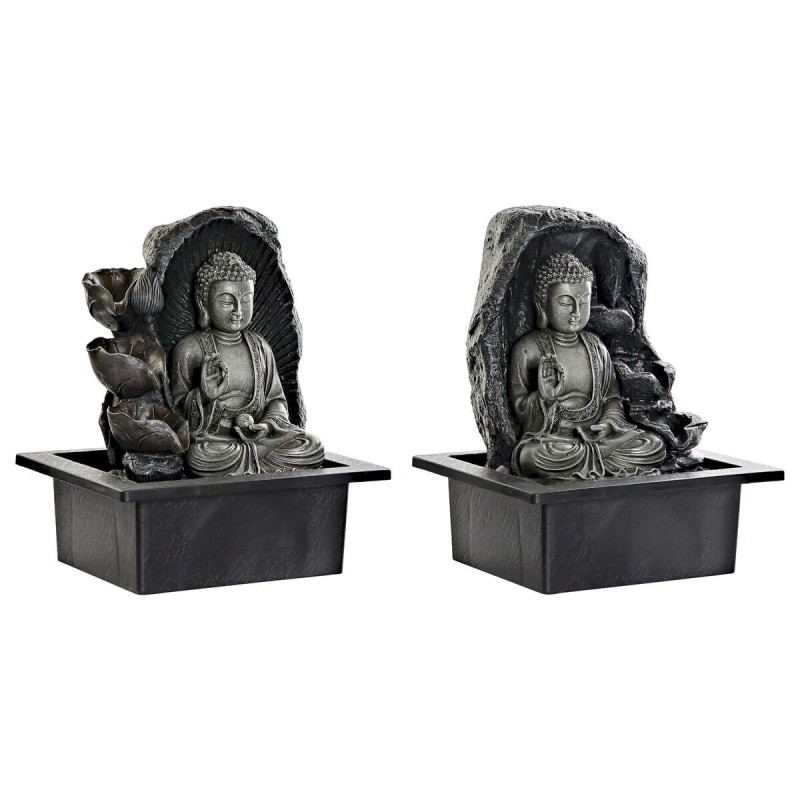 Fontaine de jardin DKD Home Decor Buda Résine Oriental (21 x 17,5 x 25 cm) (2 Unités) - Acheter à 51,38 € seulement chez Collect