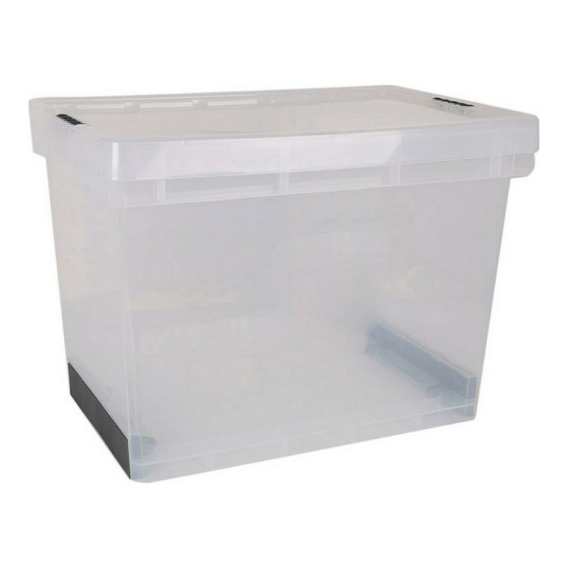 Boîte de rangement avec couvercle Evolution Transparent (39 x 29 x 20,5 cm) - Acheter à 10,98 € seulement chez Collector's Bouti