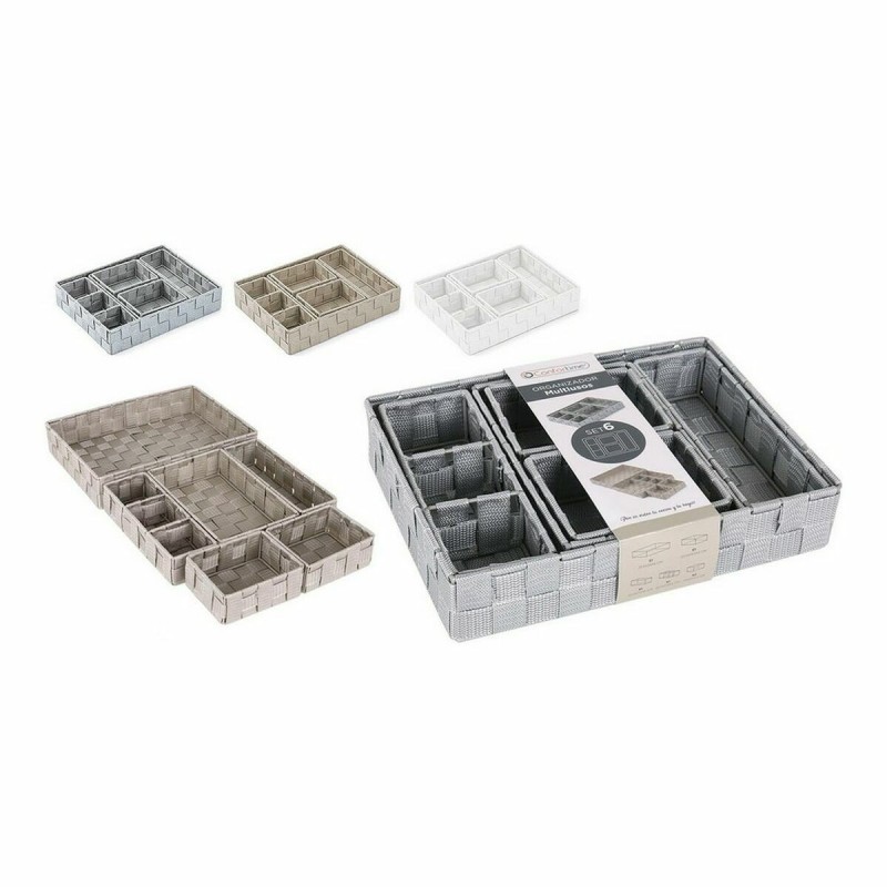 Organisateur polyvalent Confortime Plastique Lot (6 pcs) - Acheter à 11,77 € seulement chez Collector's Boutique