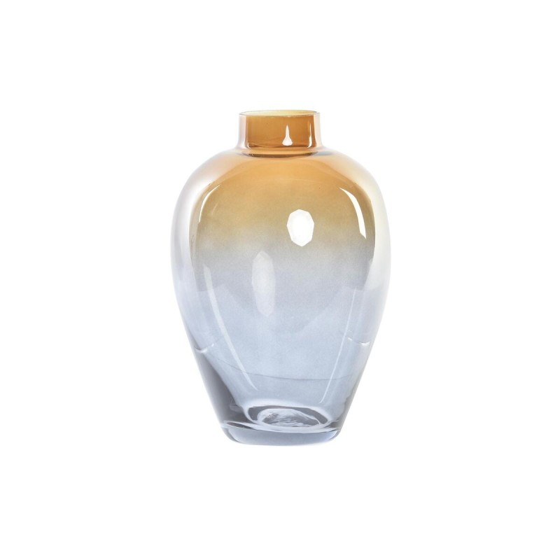 Vase DKD Home Decor Verre Bicolore (10 x 10 x 15 cm) - Acheter à 11,68 € seulement chez Collector's Boutique