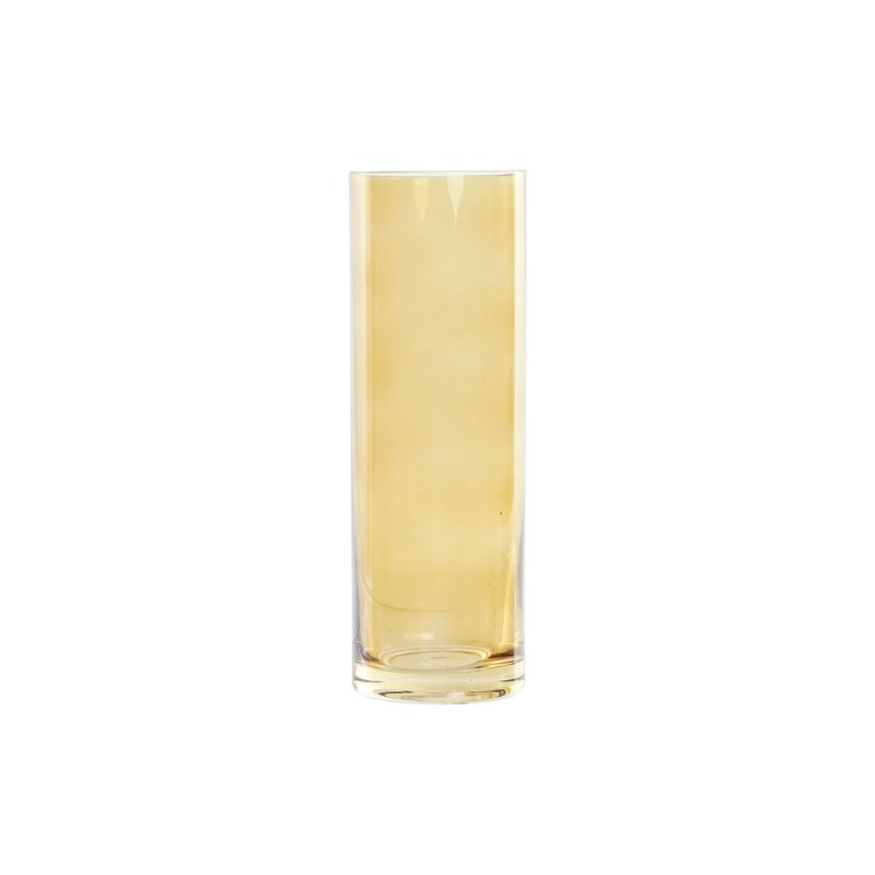 Vase DKD Home Decor Verre Ambre Moderne (6 x 6 x 18 cm) - Acheter à 5,12 € seulement chez Collector's Boutique