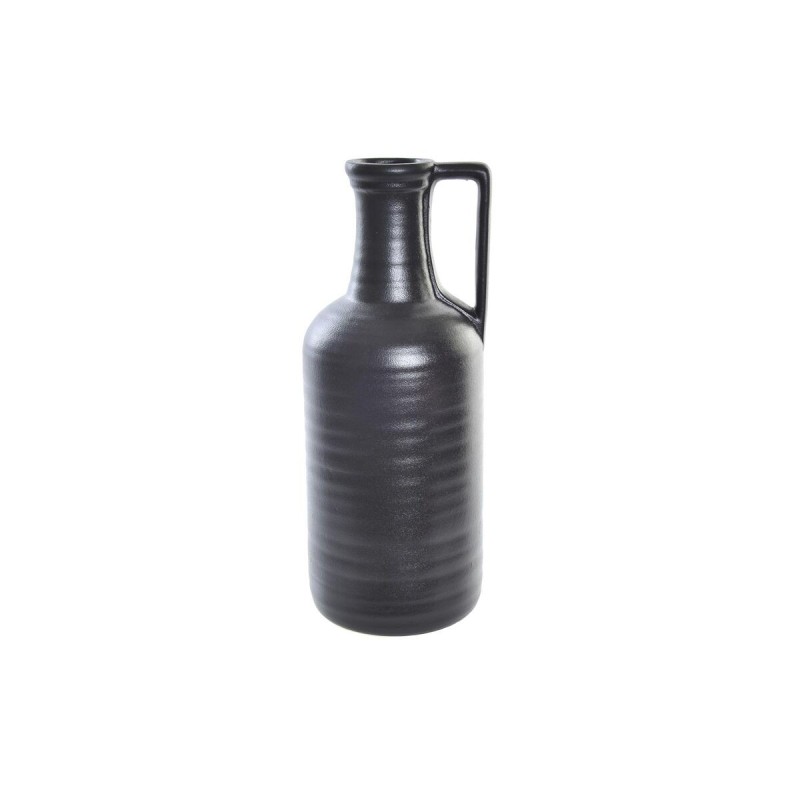 Vase DKD Home Decor Porcelaine Noir Moderne (13 x 13 x 32 cm) - Acheter à 15,40 € seulement chez Collector's Boutique