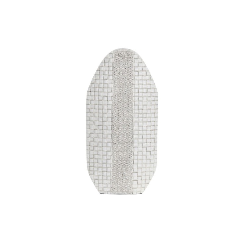 Vase DKD Home Decor Blanc Résine Moderne (25 x 10 x 51 cm) - Acheter à 35,68 € seulement chez Collector's Boutique