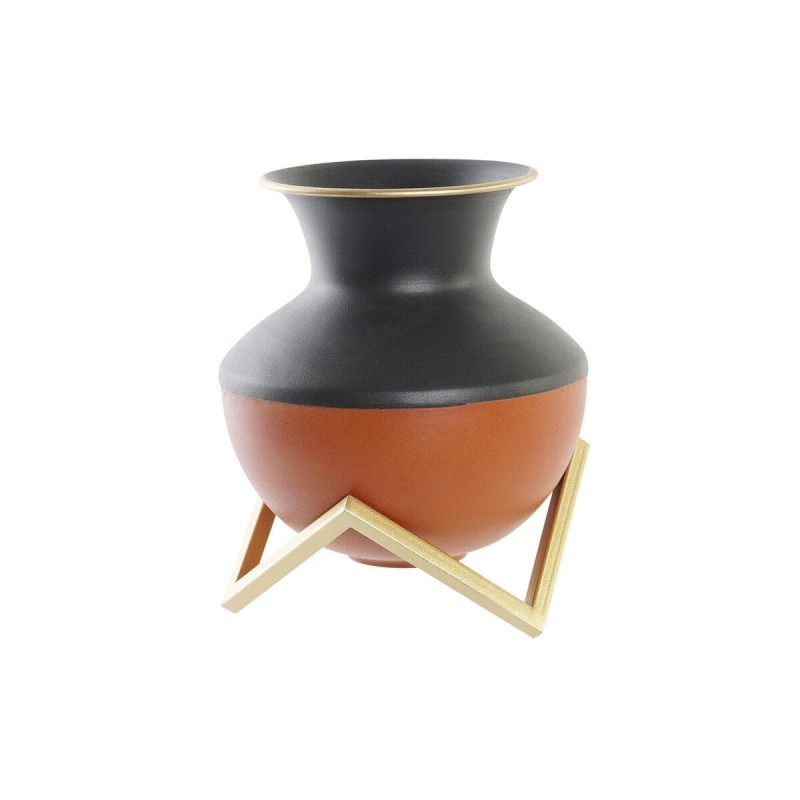 Vase DKD Home Decor Métal Multicouleur Moderne (18 x 18 x 21 cm) - Acheter à 21,38 € seulement chez Collector's Boutique