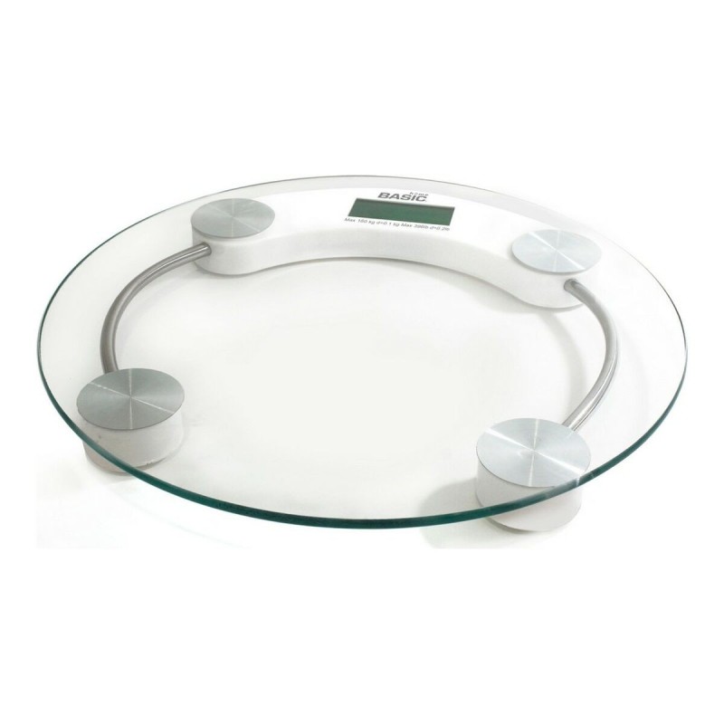 Balance Numérique de Salle de Bain Basic Home Transparent (33 x 3,5 cm) - Acheter à 8,35 € seulement chez Collector's Boutique