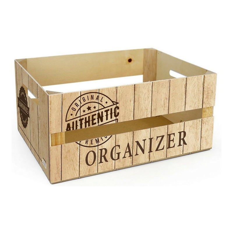 Boîte de rangement Confortime Organizer Bois (32 x 24,5 x 14 cm) - Acheter à 6,19 € seulement chez Collector's Boutique