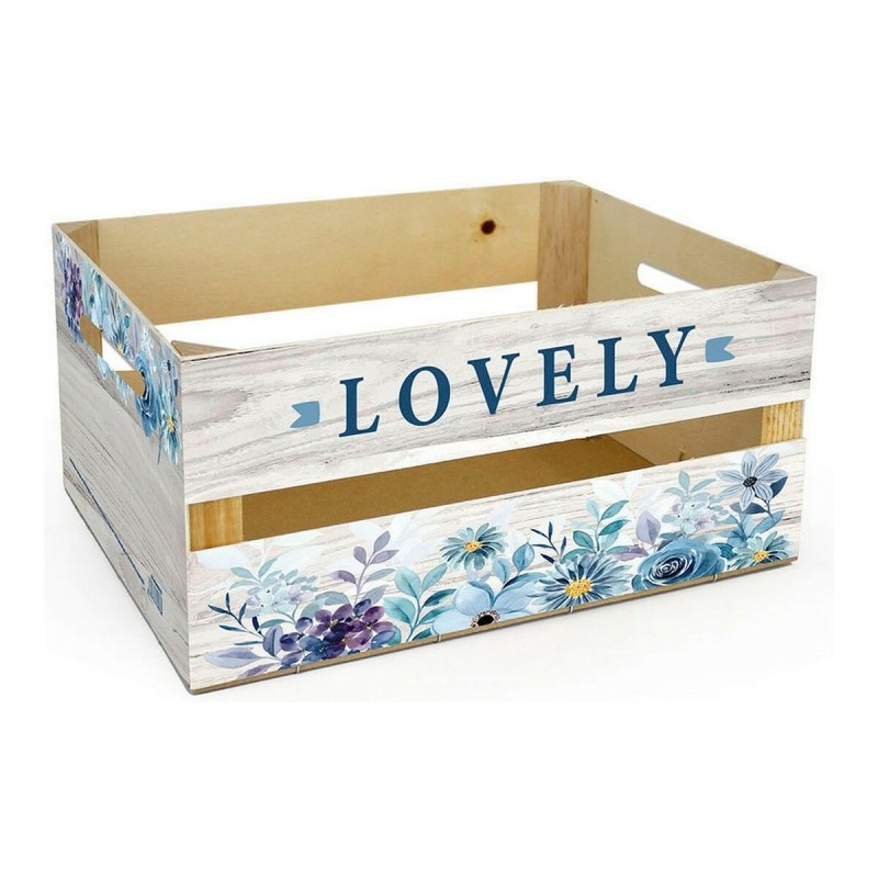 Boîte de rangement Confortime Lovely Bois (32 x 24,5 x 14 cm) - Acheter à 6,19 € seulement chez Collector's Boutique